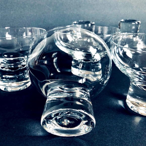 Sur La Table, contemporary fruit, dessert, salad bowls 8 oz. Each Set of eight - Picture 3 of 16